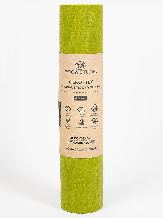 Yoga Studio Oeko-Tex Extra Long Yoga Mat 4.5mm - Avocado Green 4/5