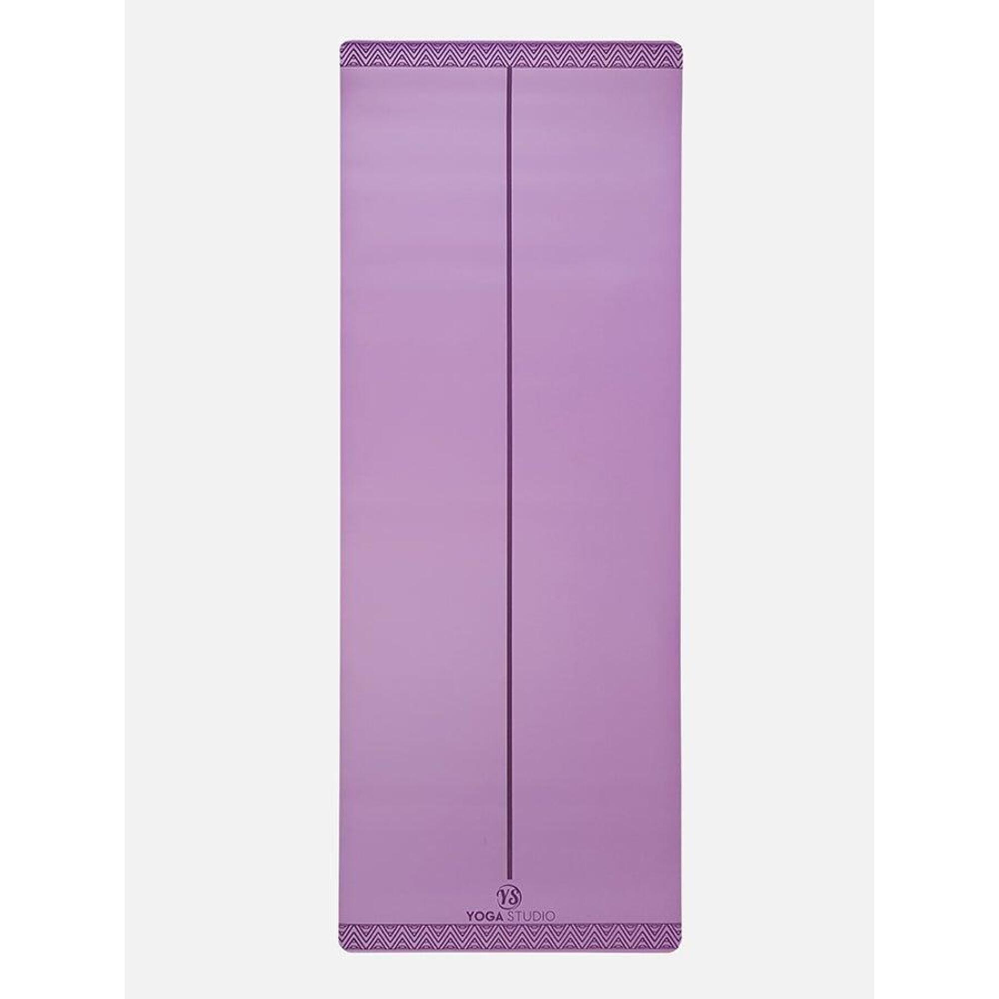 YOGA STUDIO Yoga Studio The Grip Alignment Mat (4mm) - Purple