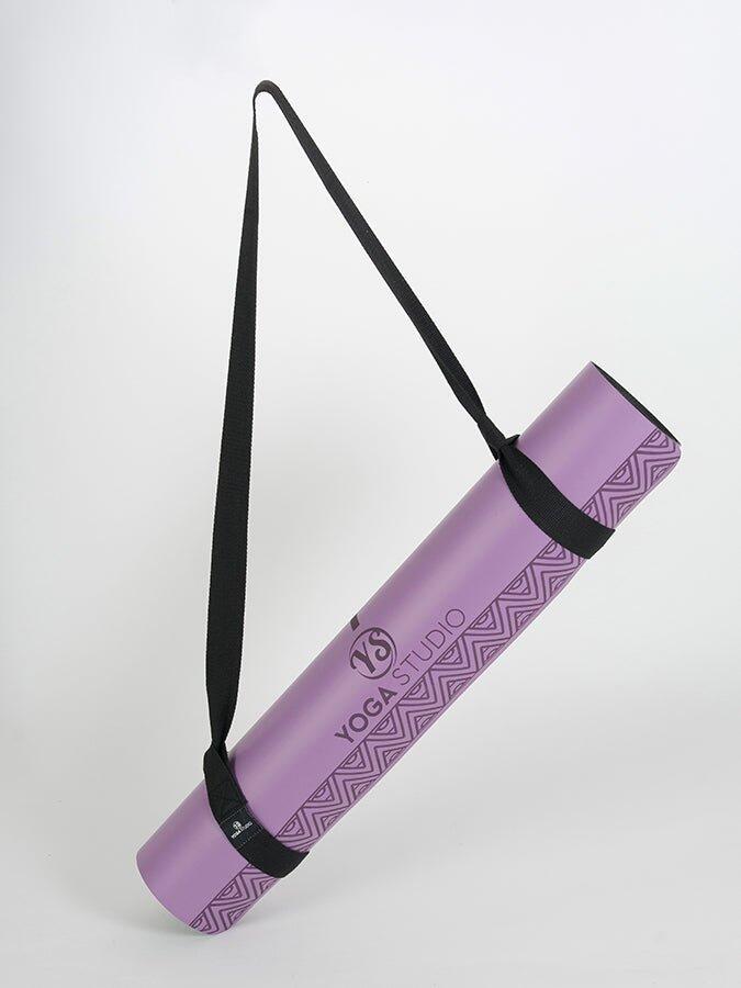 Yoga Studio The Grip Alignment Mat (4mm) - Purple 4/4