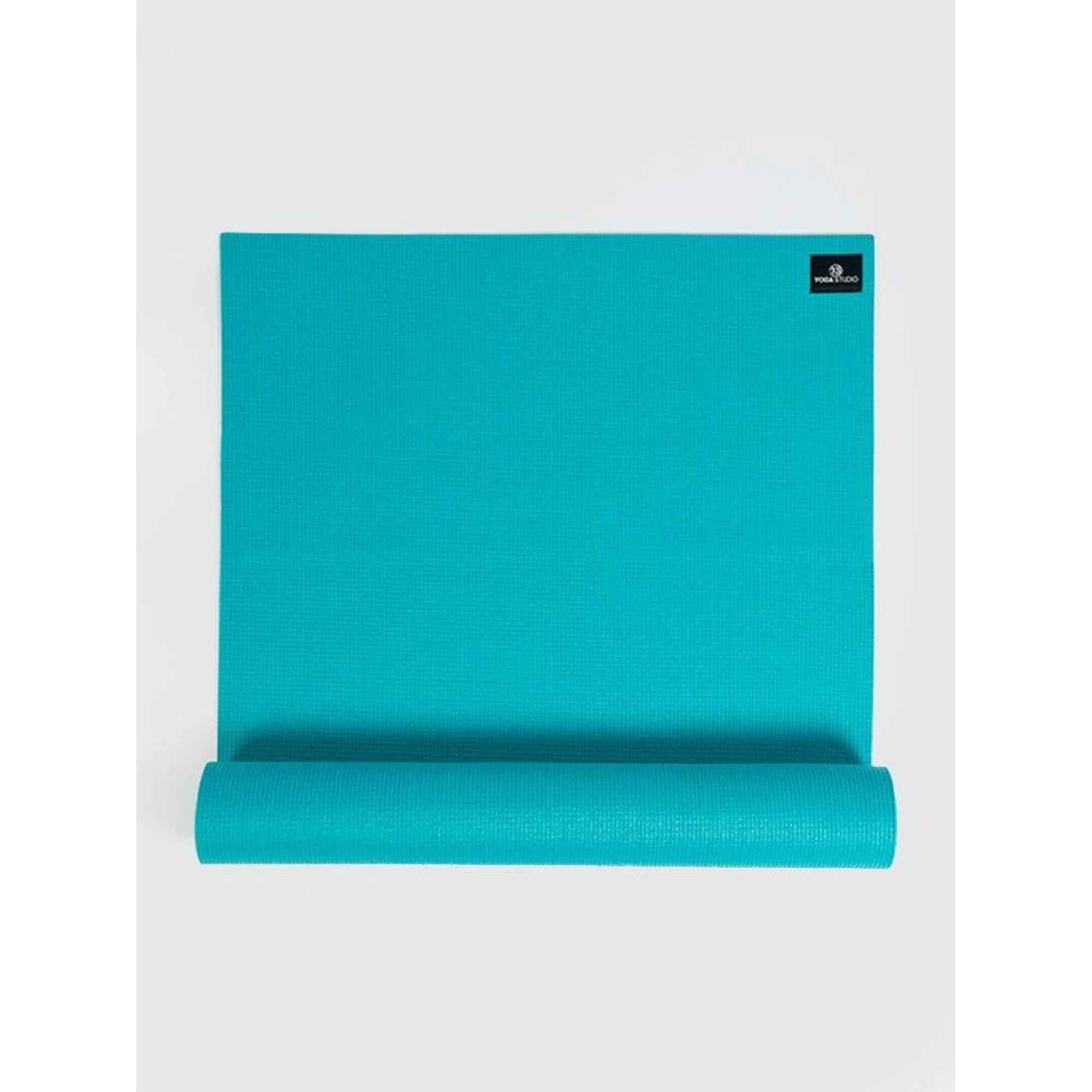 The Yoga Studio Sticky Yoga Mat 6mm - Turquoise 1/4