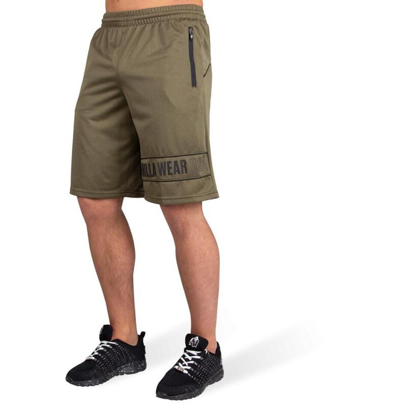 Branson Shorts Dark Green/Black