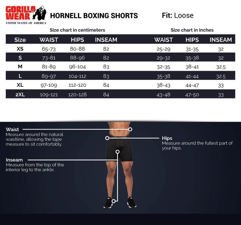 Pantalones Cortos De Boxeo - Hornell