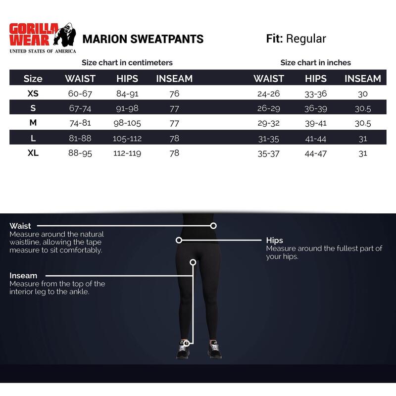 Marion Sweatpants - Black