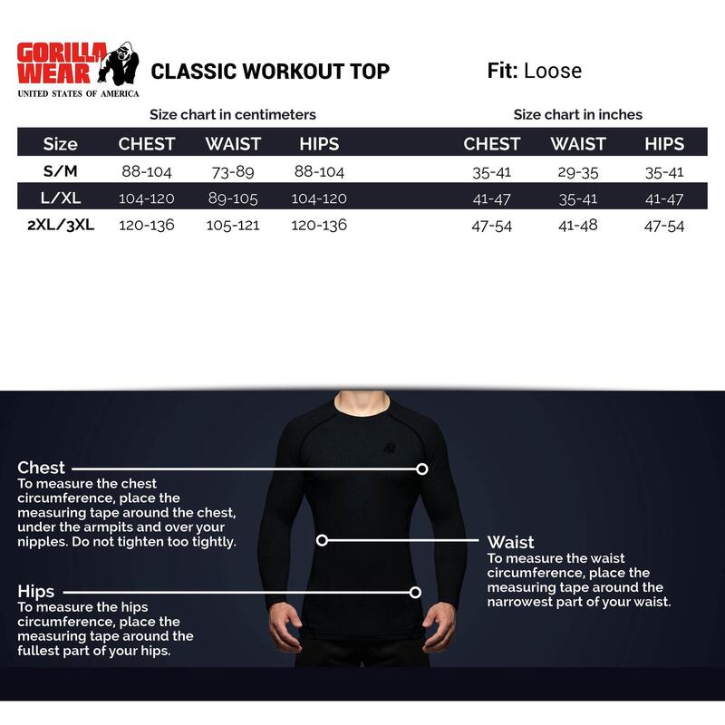 T-shirt Gorilla Wear Classic Workout