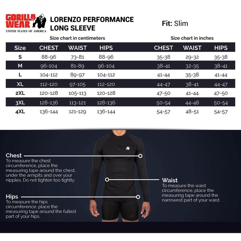 Lorenzo Performance Long Sleeve - Black