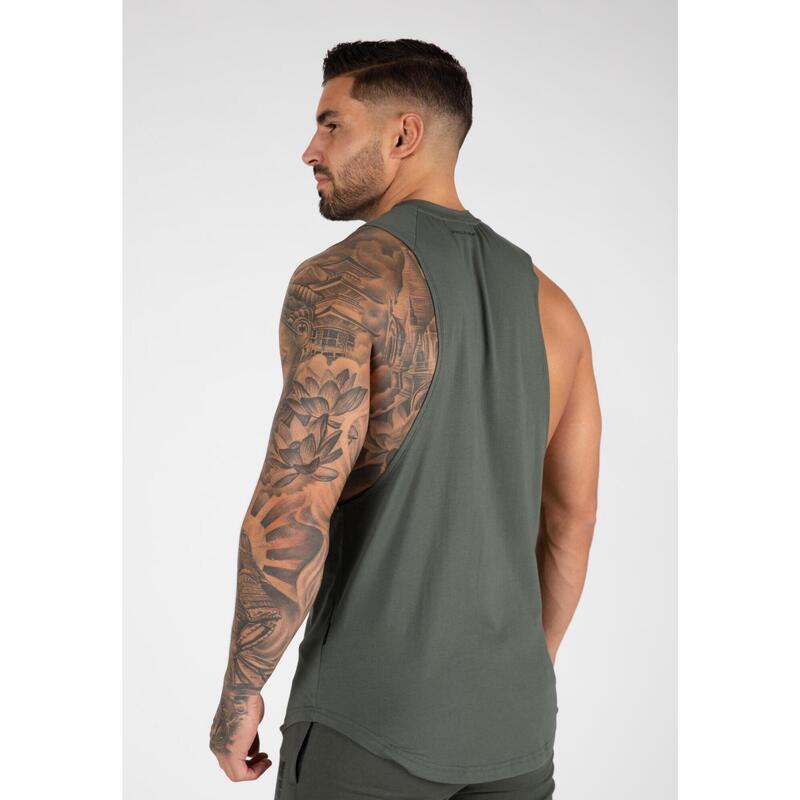 Tank top fitness męski Milo Drop Armhole