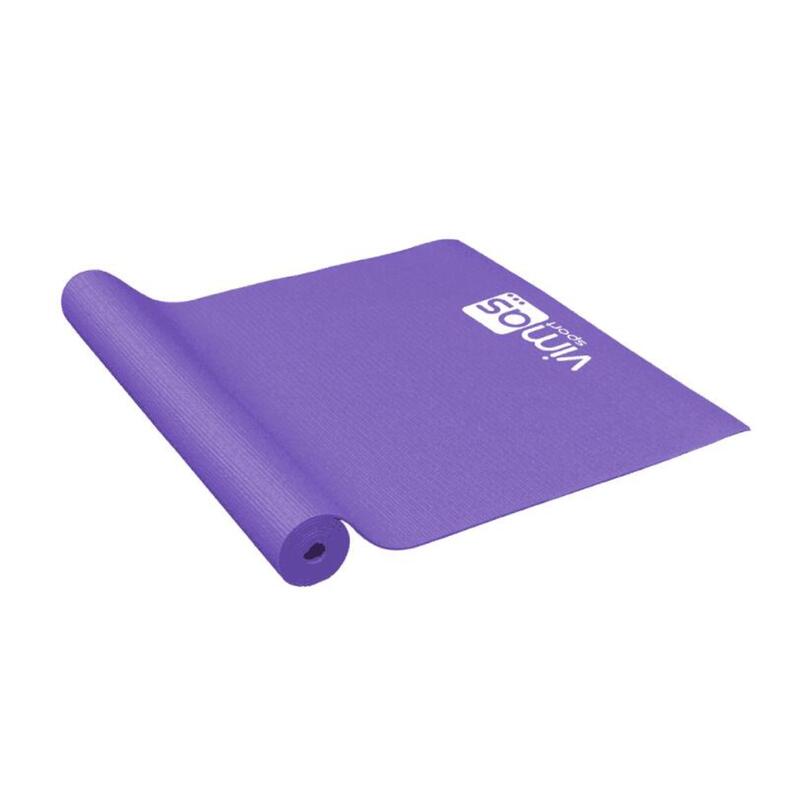 Esterilla de Yoga Balance Pro Color Lila 100% Poliéster Antideslizante  Acolchada