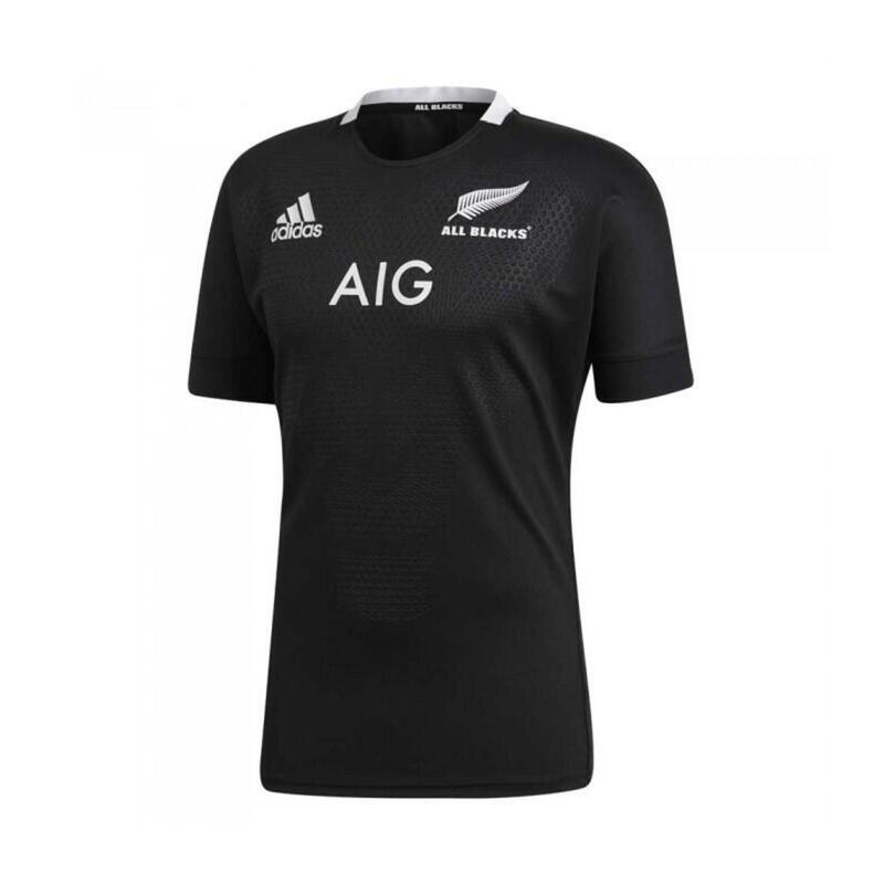 1 MAILLOT RUGBY ALL BLACKS, RÉPLICA DOMICILE 2020/2021 ADULTE - ADIDAS