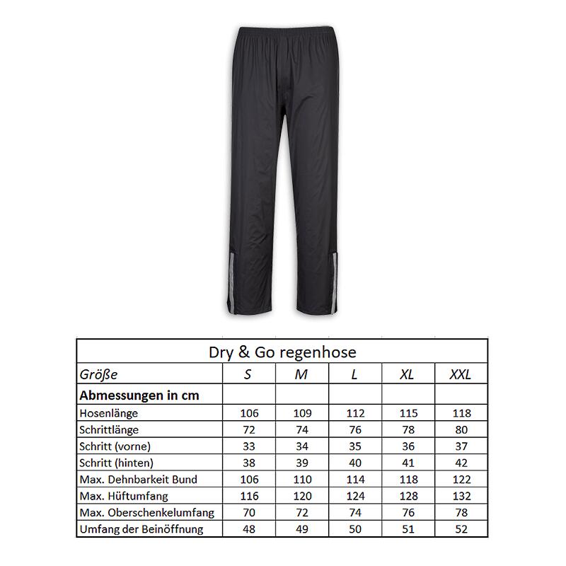 Pantalon de pluie Dry&Go taille M
