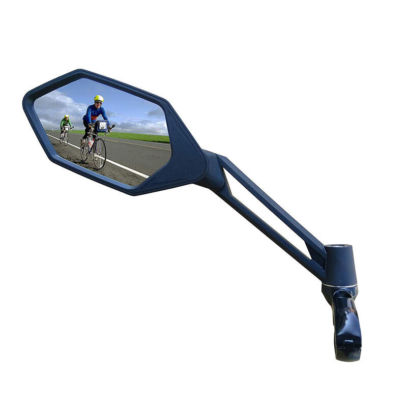Miroir de vélo E-bike réglable gauche 12 cm noir