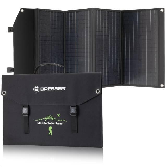 Panel solar cargador  portátil 120 W BRESSER