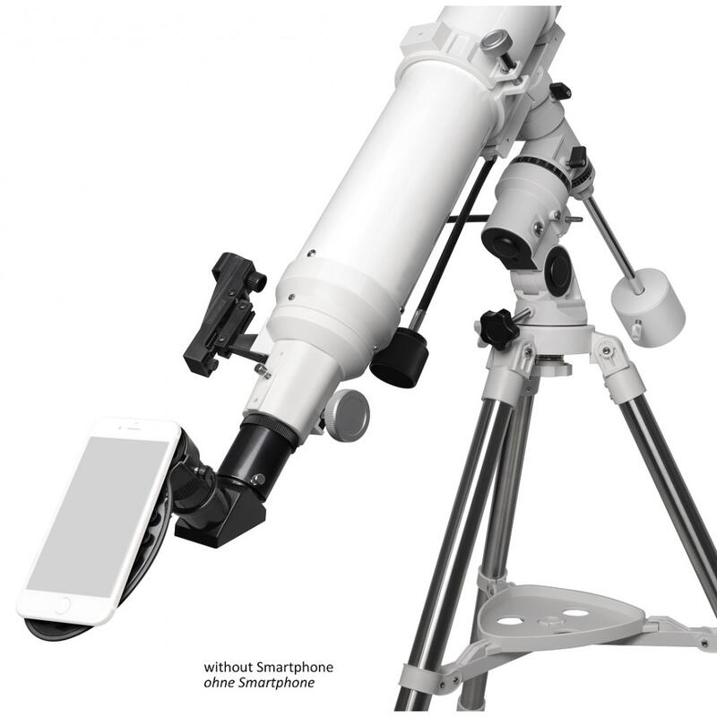 Telescopio Acromatico Astronomico AR-102/1000 Acciaio treppiede. Monte EQ3.