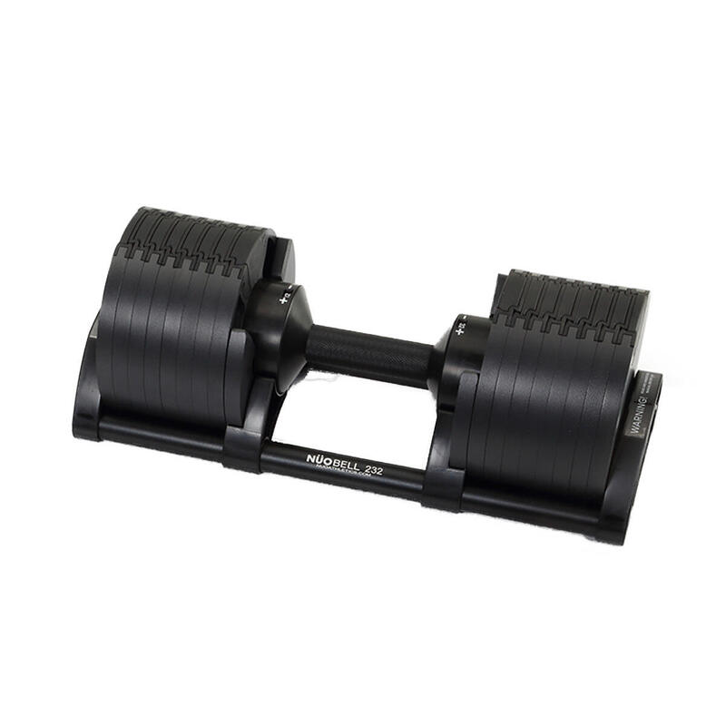 ADJUSTABLE DUMBBELL (Set of 2kg-32kg) - ALL BLACK Version, 1 Piece