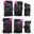 Protectores Dexard Negro/Rosa