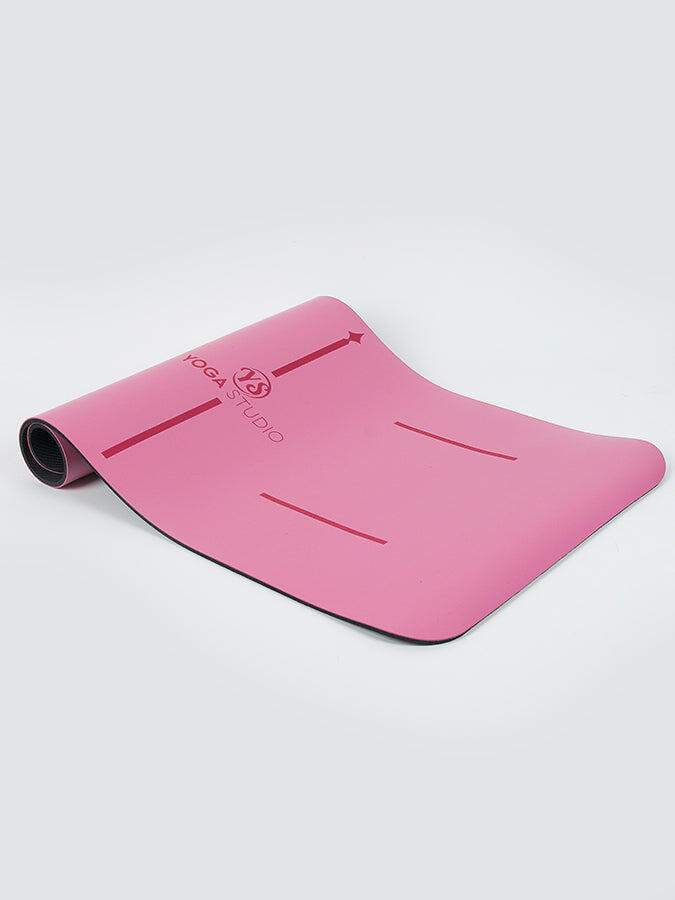 Yoga Studio The Grip Mini Yoga Mat Pad 4mm - Pink 2/5