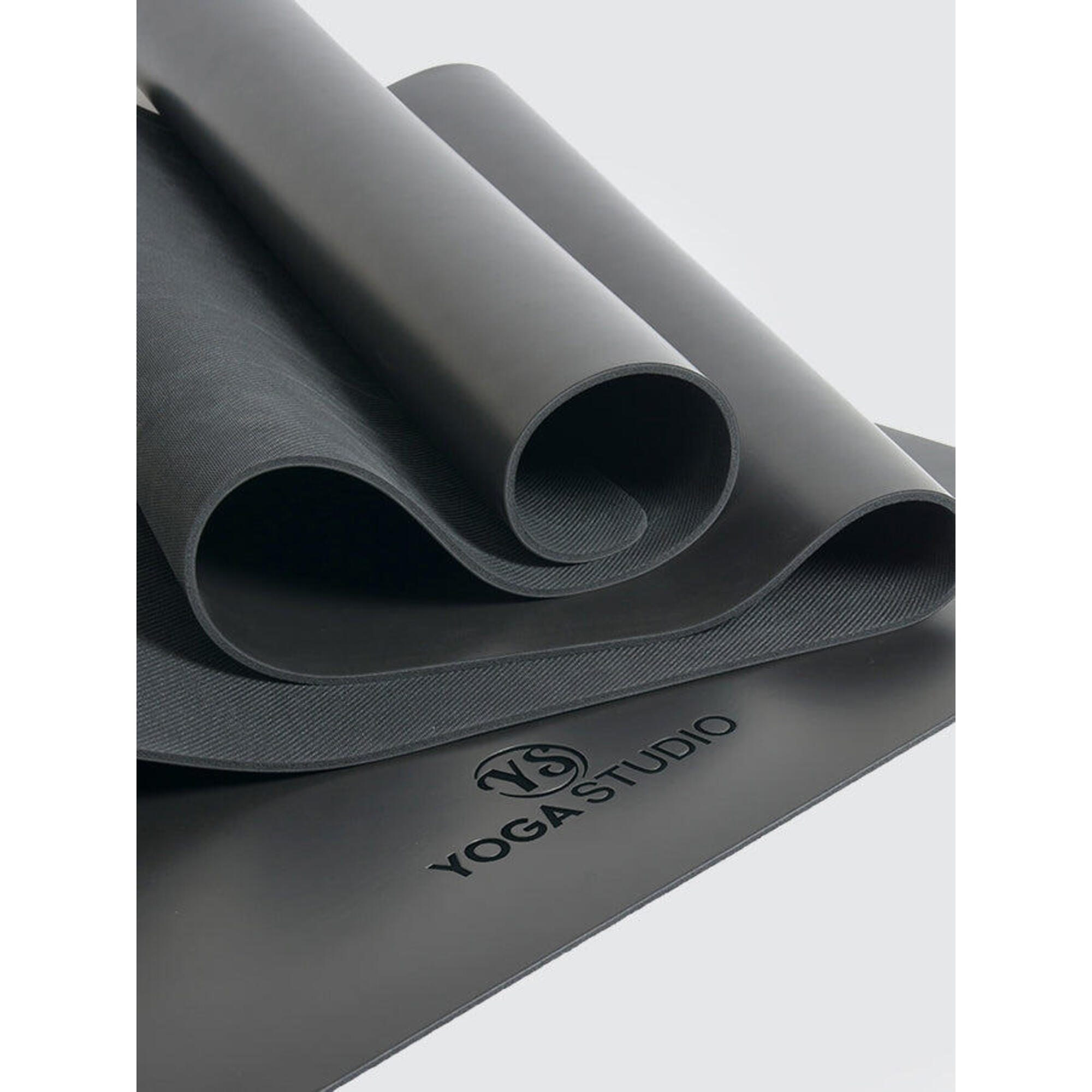 Yoga Studio The Grip Compact Yoga Mat 4mm - Black 1/4