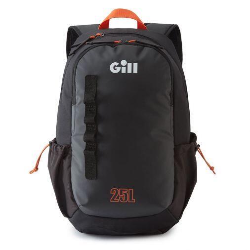 TRANSIT 25L wasserdichter Rucksack Schwarz/Blau - GILL schwarz