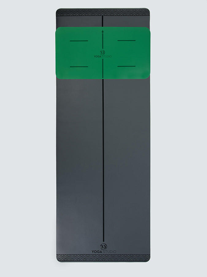 Yoga Studio The Grip Mini Yoga Mat Pad 4mm - Green 3/5