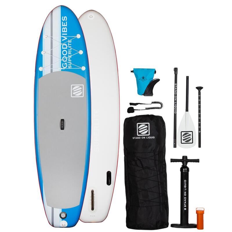 Good Vibes 10'6" Inflatable SUP Package