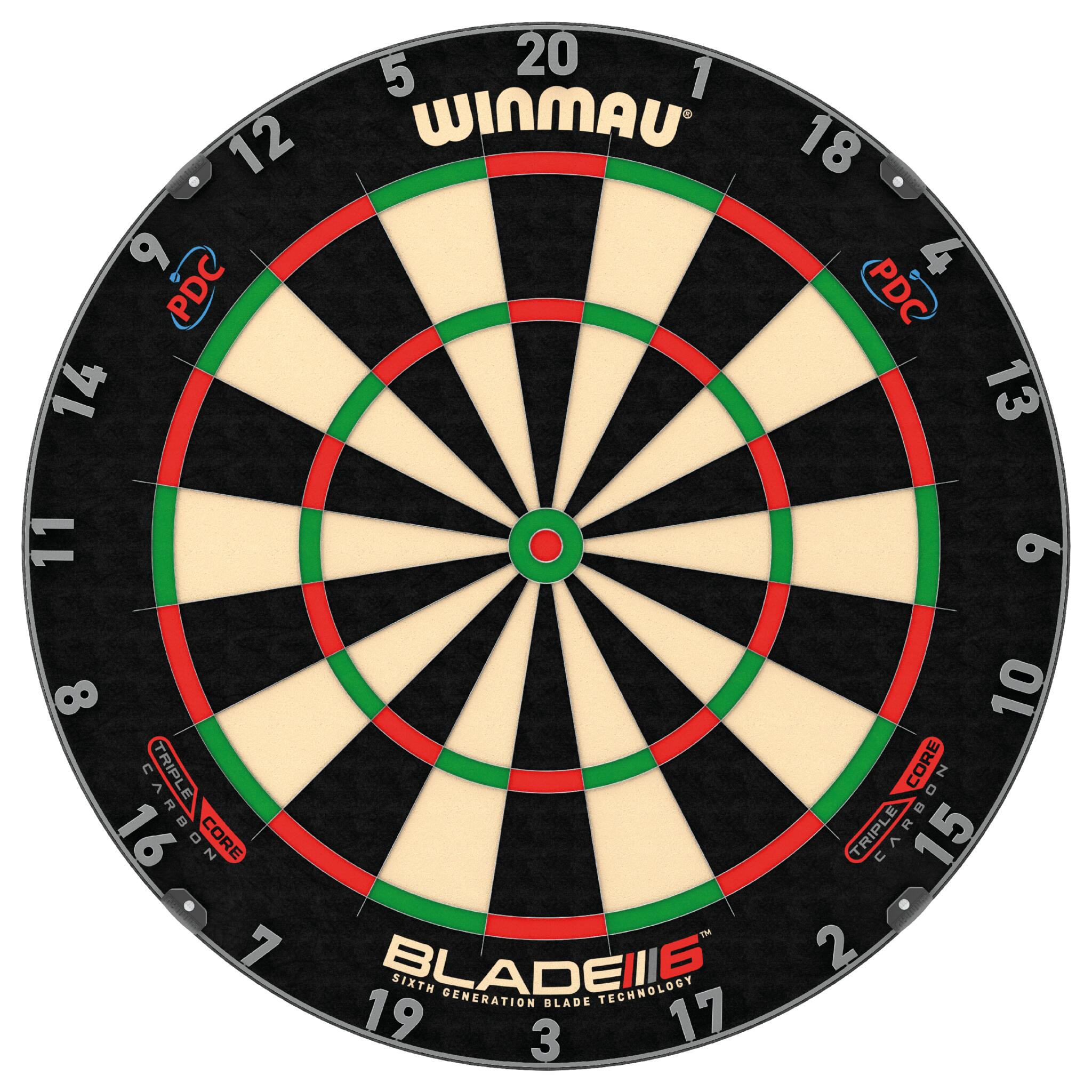 WINMAU WINMAU BLADE 6 TRIPLE CORE CARBON PROFESSIONAL DARTBOARD