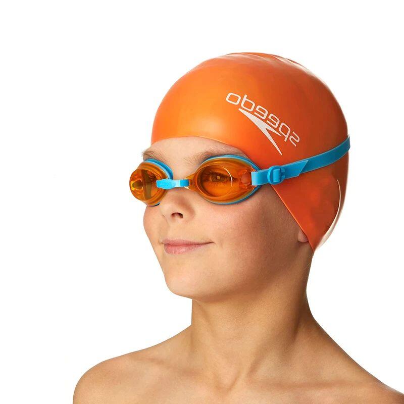 Zestaw okularki i  czepek dziecięcy speedo jet junior swim set