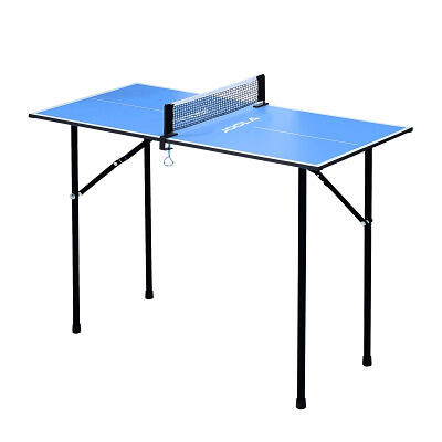 Tafeltennistafel mini indoor blauw