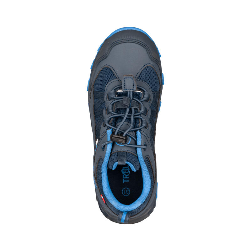 Kinder Wanderschuh Tronfjell low Marineblau/Mittelblau