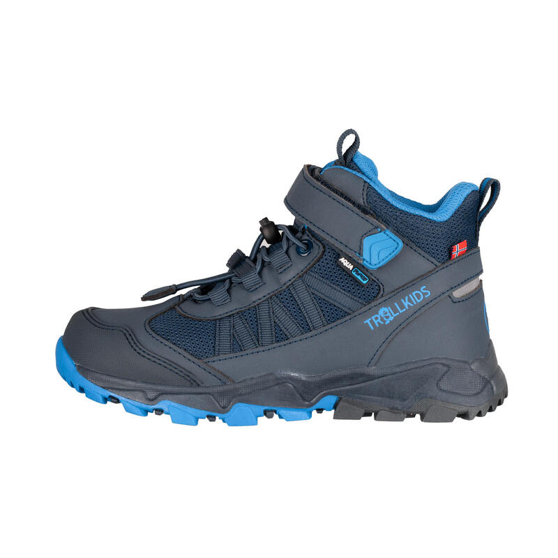 Chaussures de randonnée pour enfants Tronfjell mid bleu marine/bleu moyen