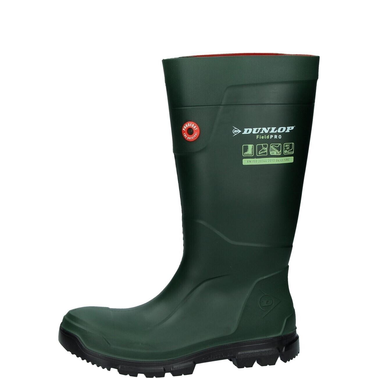 Unisex Adult Purofort FieldPRO Wellington Boots (Green/Black) 1/4