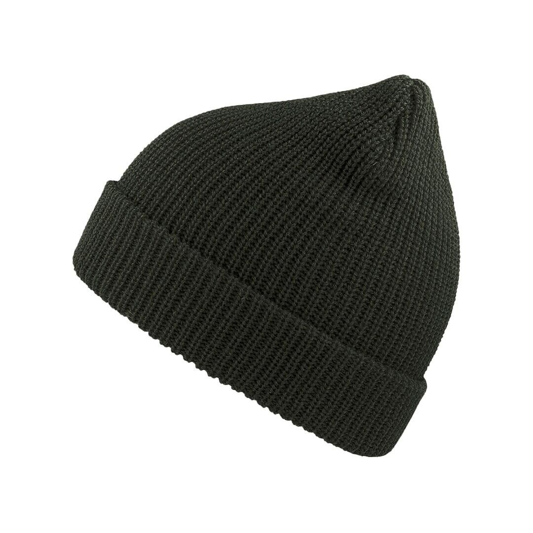 ATLANTIS Woolly Wool Blend Beanie (Forest Green)