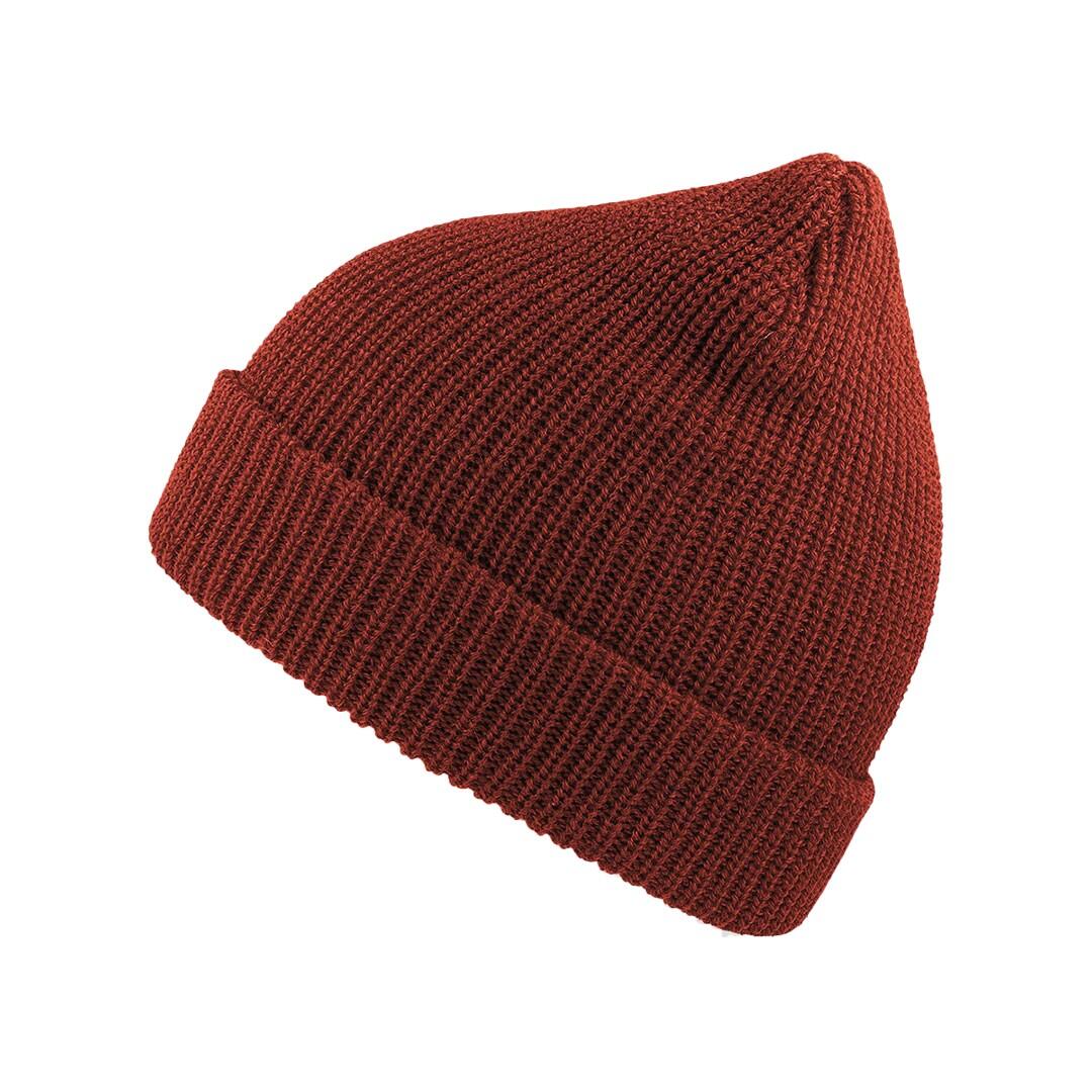 ATLANTIS Woolly Wool Blend Beanie (Rust)