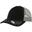 "Rapper" Trucker Cap Damen und Herren Schwarz/Grau