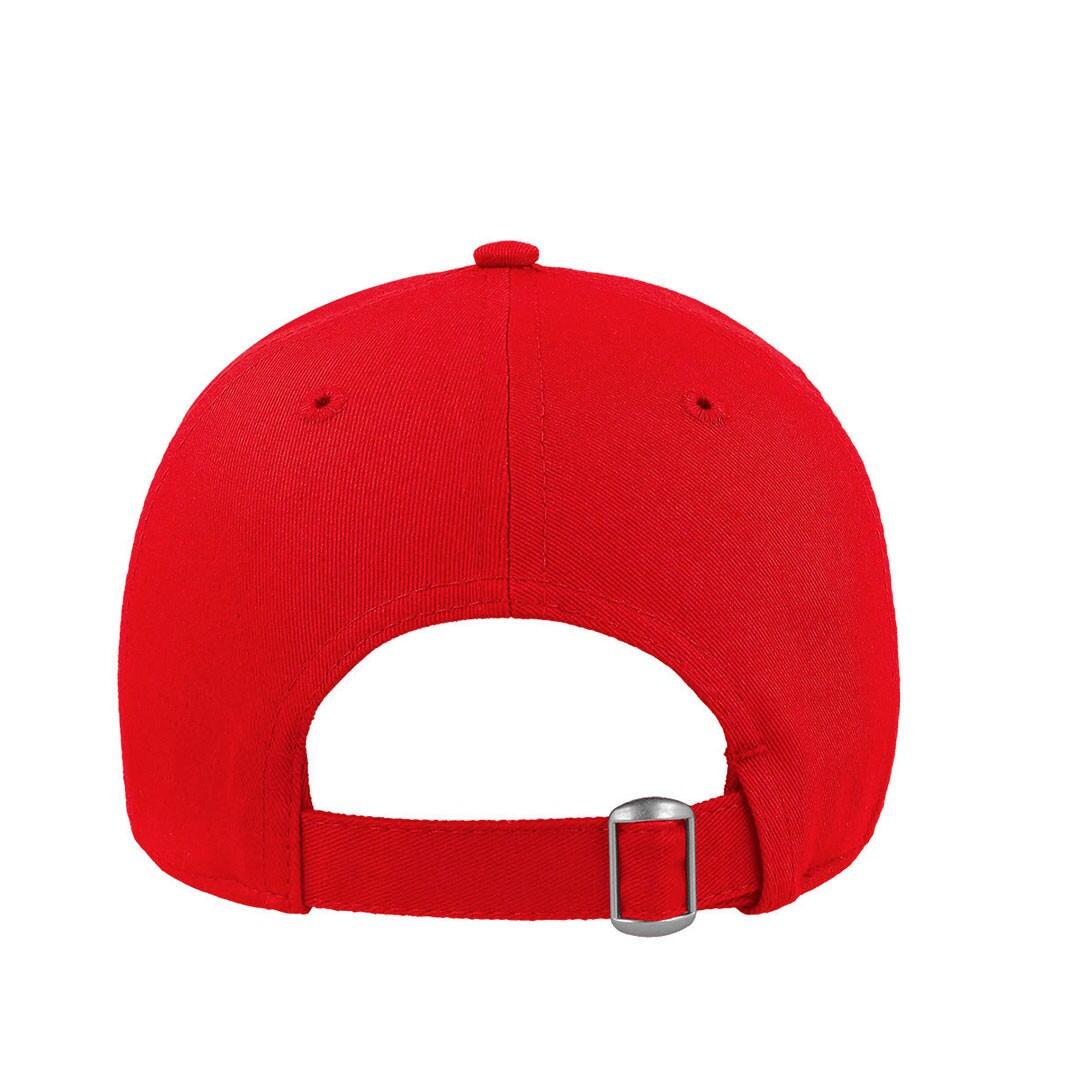 5 Panel Structured Cap (Red) 2/3