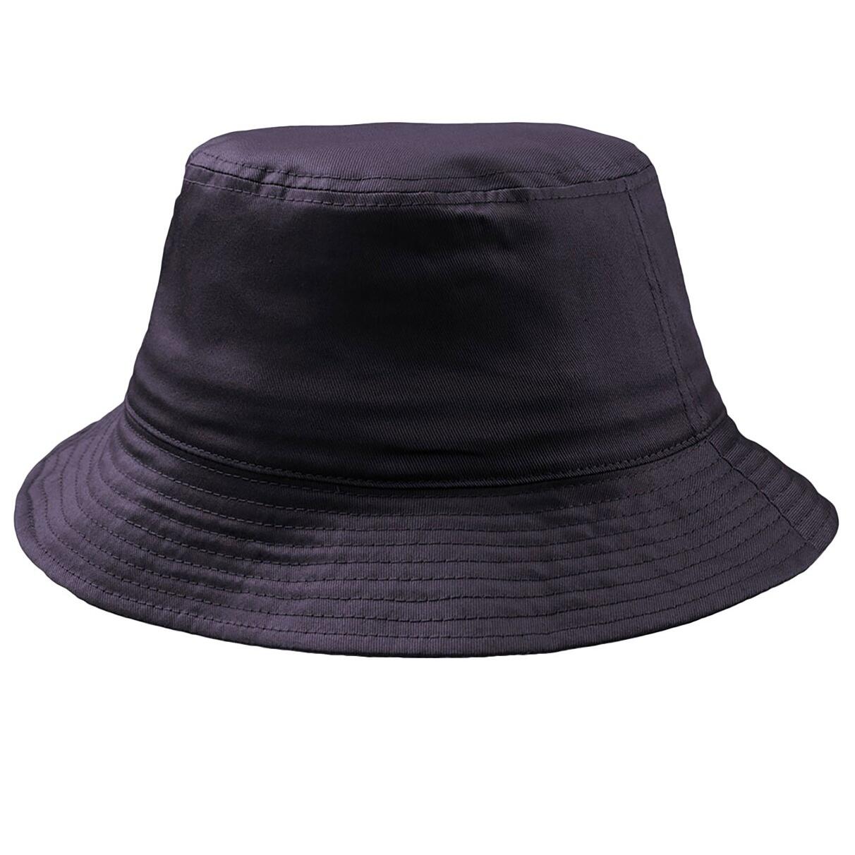 Cotton Bucket Hat (Navy) 1/3