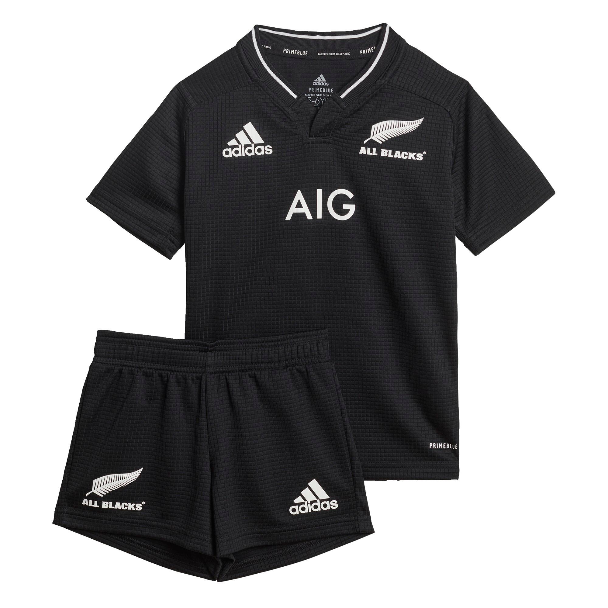 All Blacks Rugby Primeblue Replica Home Mini Kit 2/5