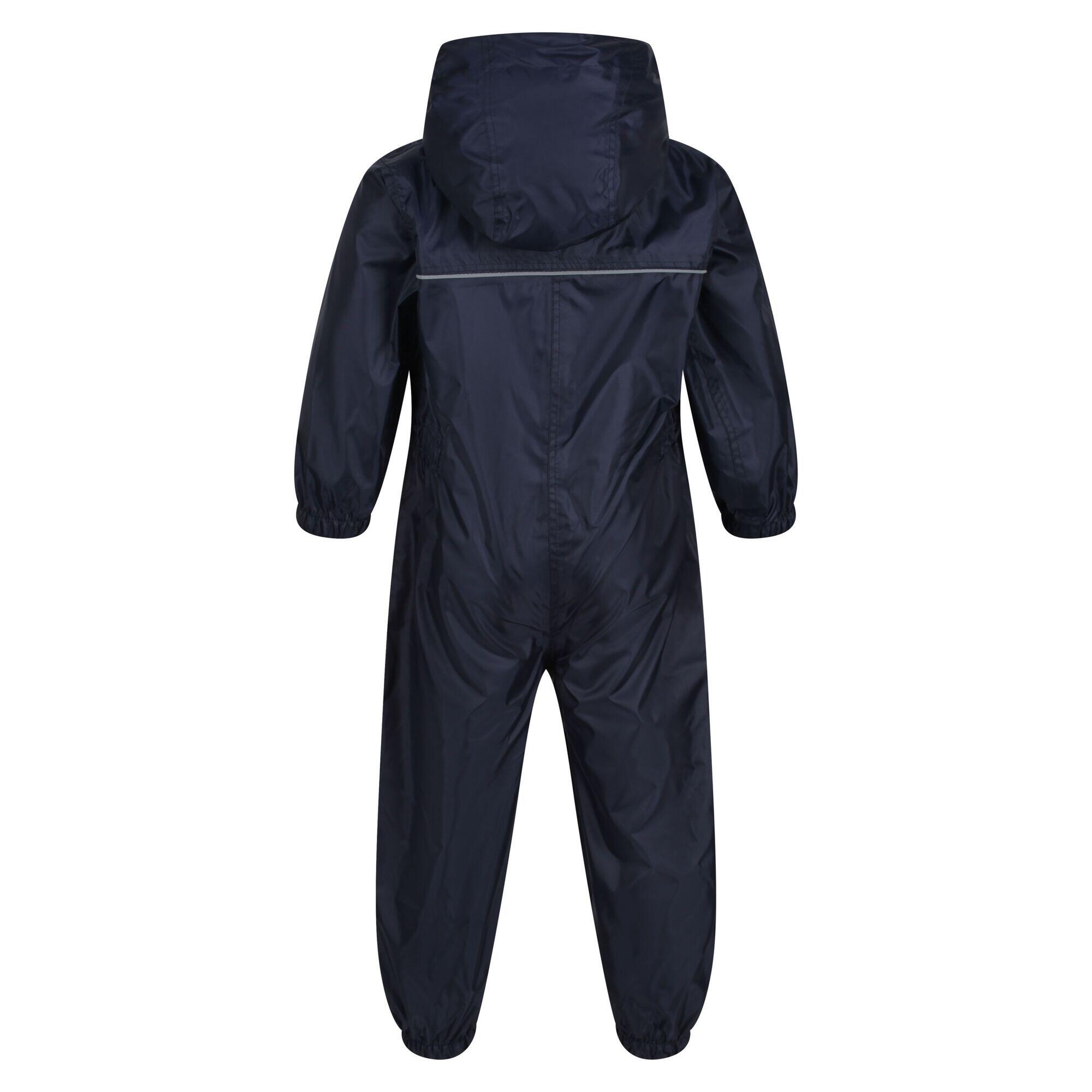 Professional Baby/Kids Paddle All In One Rain Suit (Navy) 2/4