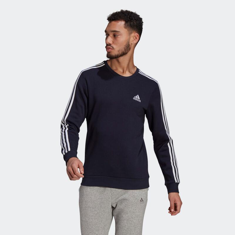 Essentials Fleece 3-Streifen Sweatshirt