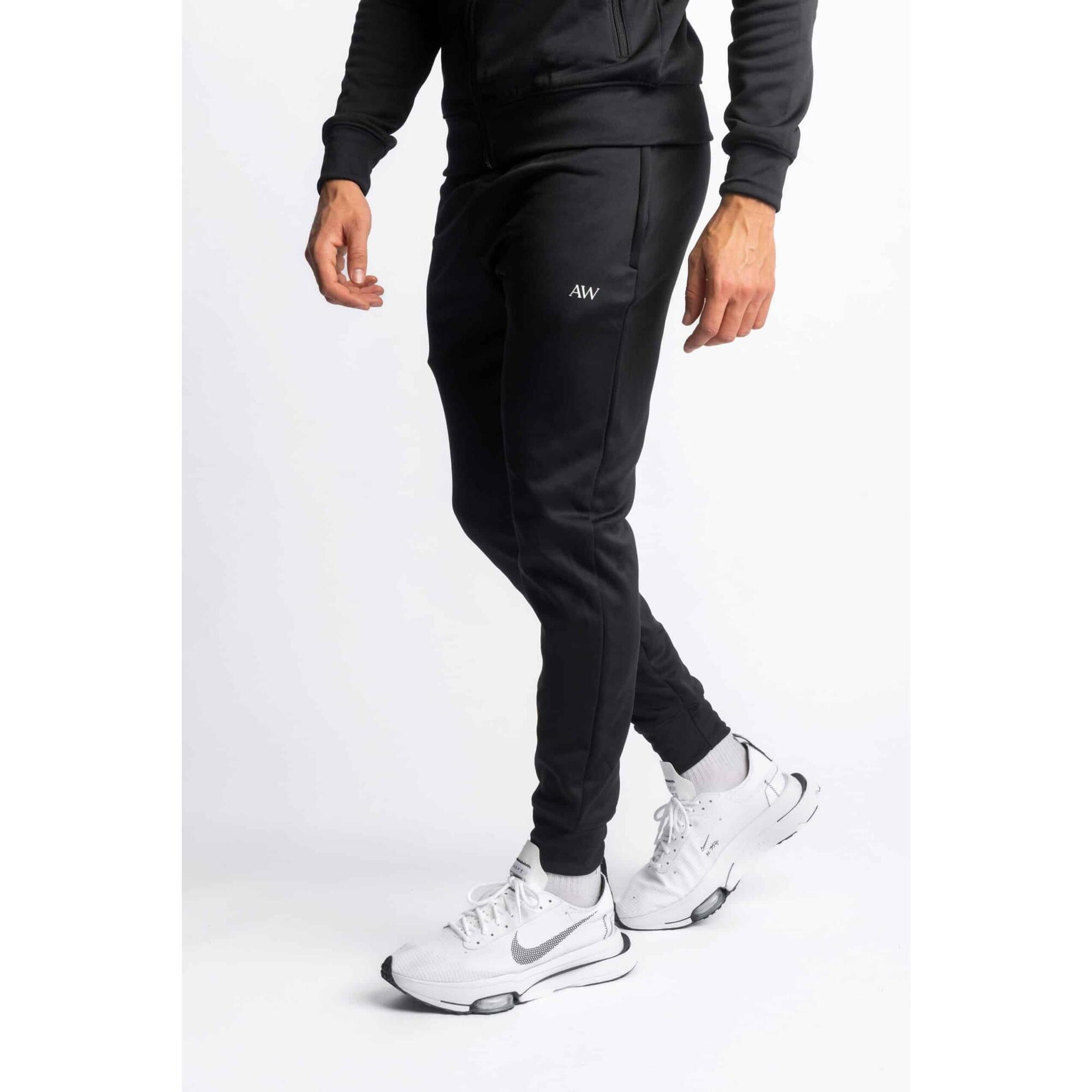 Pace Pantalones De Deporte Fitness Hombre Negro