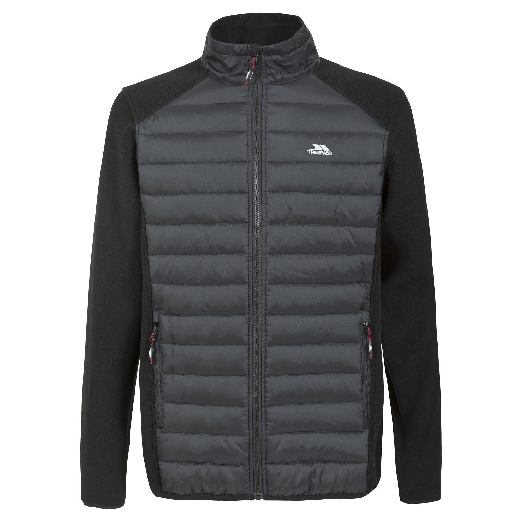 Men's SAUNTER fleece jacket (Black)