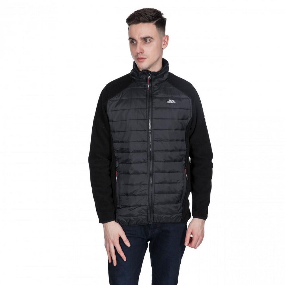 Men's SAUNTER fleece jacket (Black)