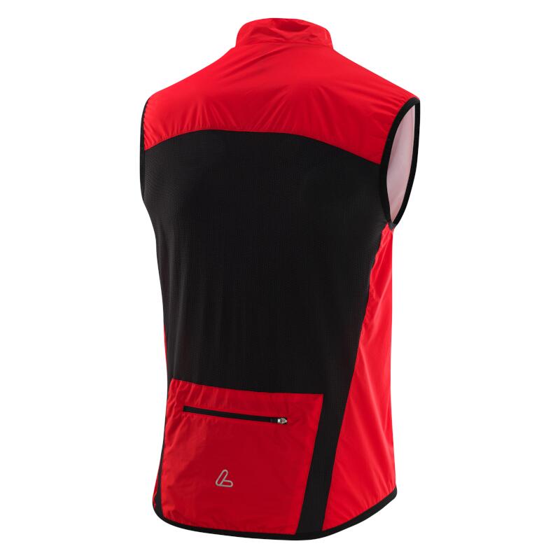 Fahrradweste ohne Ärmel M Bike Vest WPM Pocket - Rot