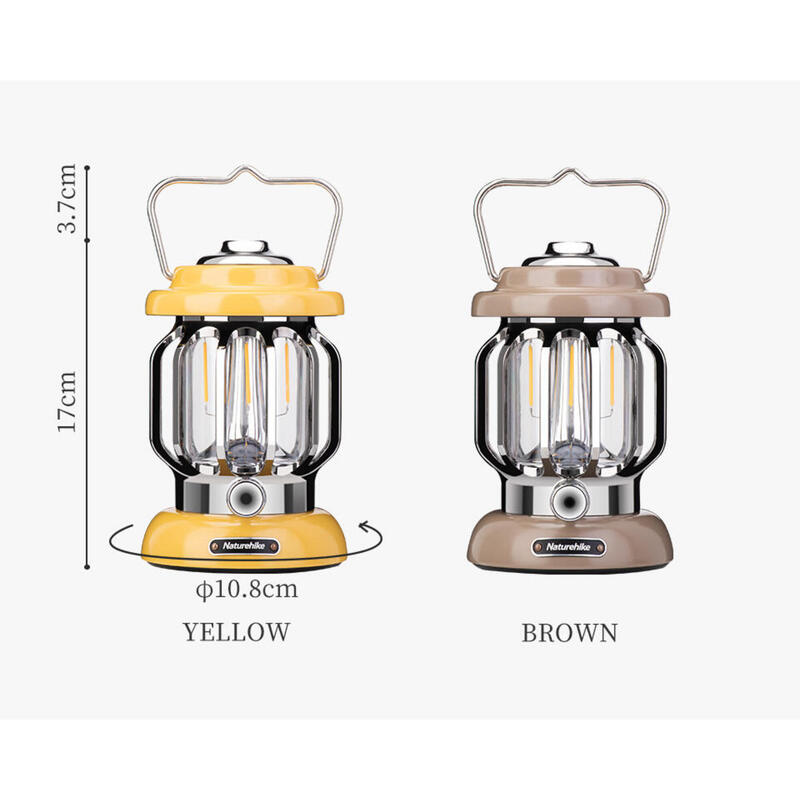 Outdoor TYPE-C LED Atmosphere Camp Light - Brown