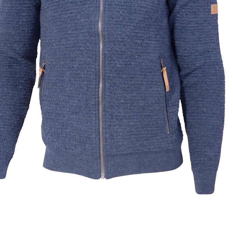 Vest Morel Hood Male voor heren van wol - Denim Blauw