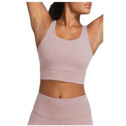 Top deportivo Nike Yoga Luxe rosa para mujer