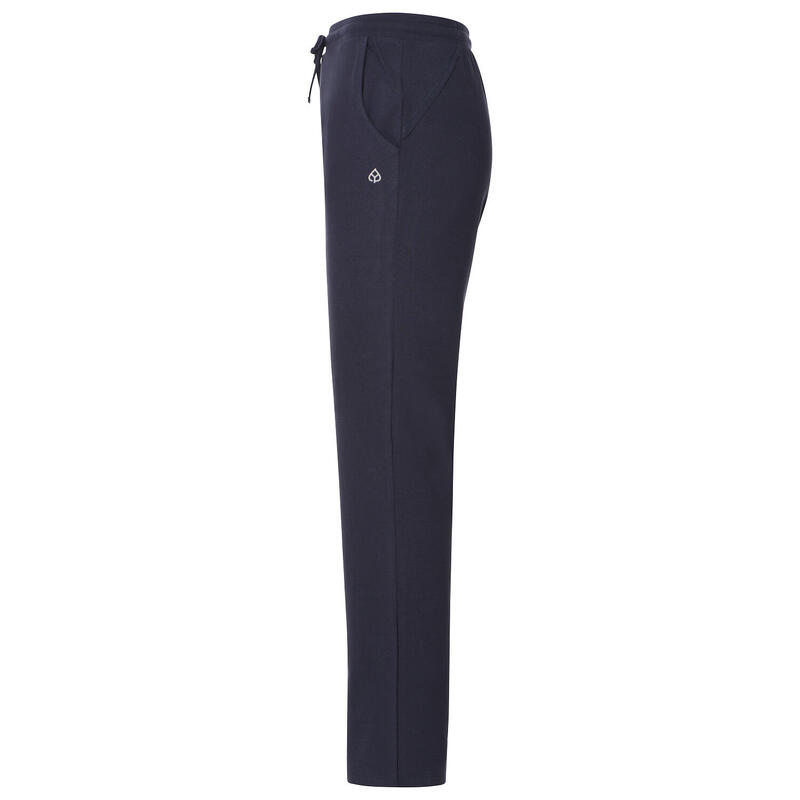 Yamadhi Herren Yogahose Straight Cut, Bio-Baumwolle, Dunkelblau (Black Iris)