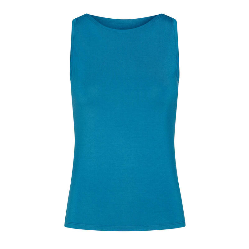 Yamadhi Boat Neck Tank Top, Modal, Petrol-blau (lyons blue)