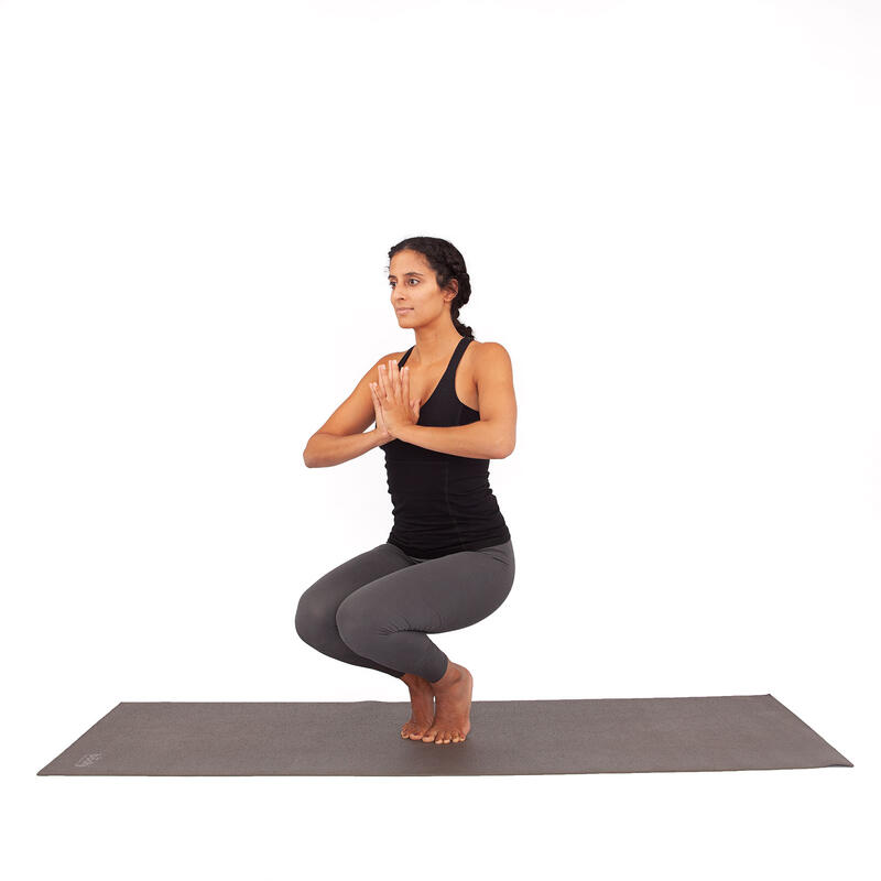 Yamadhi Yoga String Top, Bio-Baumwolle, Schwarz
