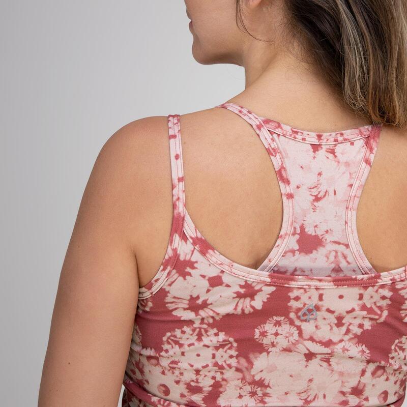 Yamadhi Yoga Racerback Top Pranavi, Batik rot