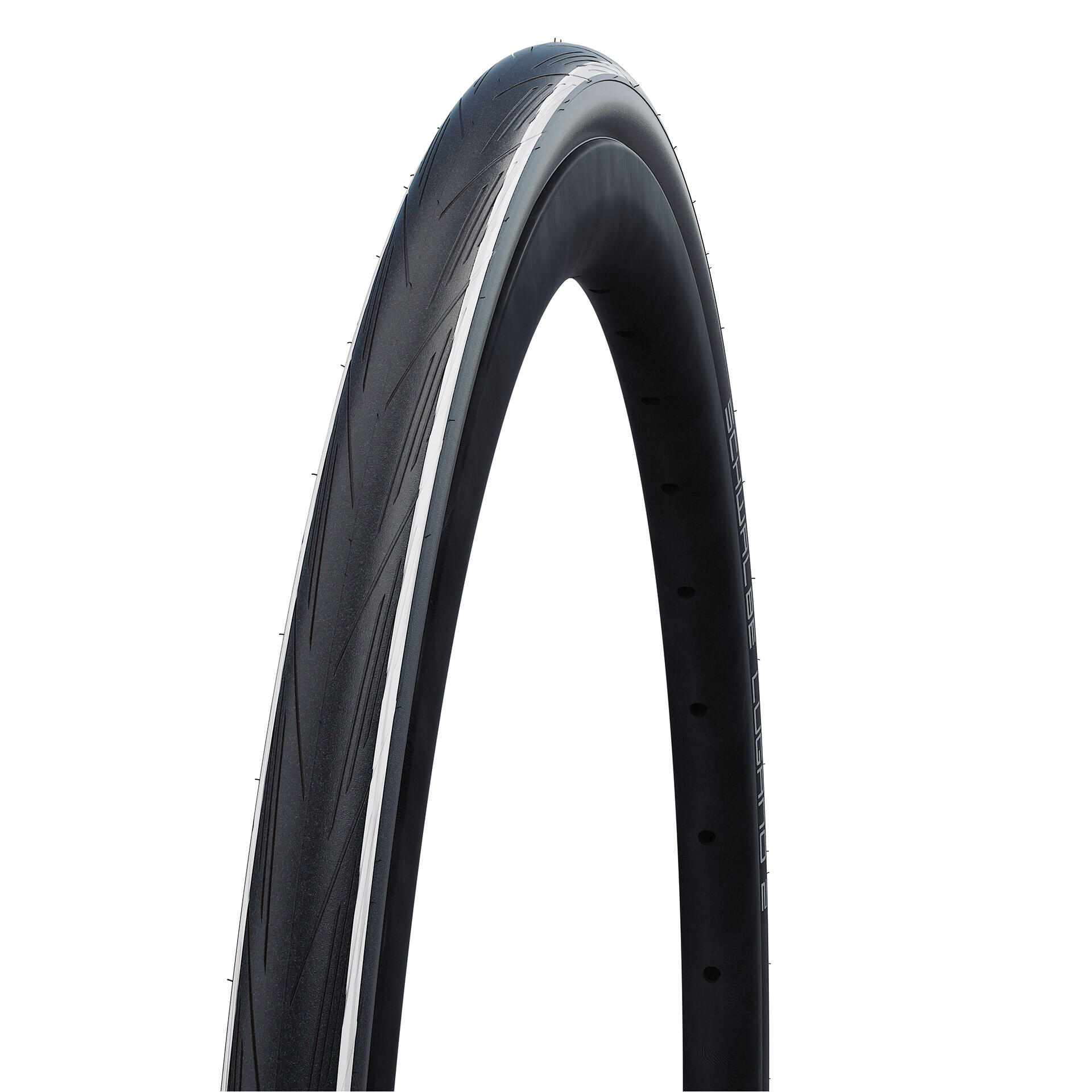 Schwalbe LUGANO II K-Guard 700 x 25C White Black Tyre 5/5