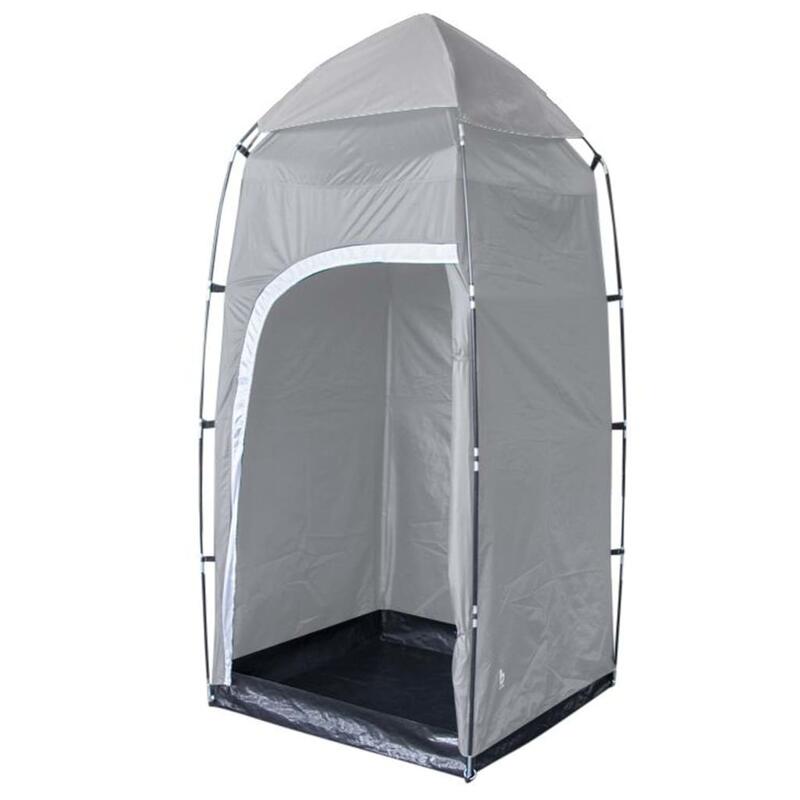 Bo-Camp Douche/wc-tent 100x100x200 cm grijs